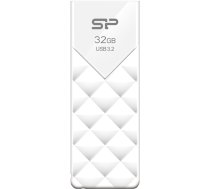 Silicon Power flash drive 32GB Blaze B03 USB 3.2, white | SP032GBUF3B03V1W | 4713436130017 | 147054
