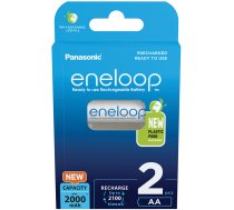Panasonic AA / R6 2000mAh 2 | BK-3MCDE/2BE | 5410853064176