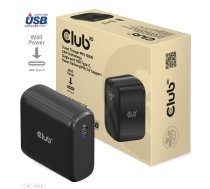 Club 3D Club3D cestovní nabíječka 100W GAN technologie, USB-IF TID certified, USB Type-C, Power Delivery(PD) 3.0 Support | CAC-1908EU | 8719214472337