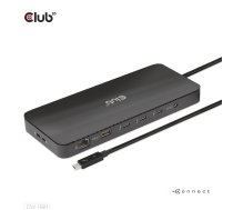 HUB USB Club 3D Club3D Thunderbolt4 11-in-1 HUB > 3xThunderbolt/3xUSB St/Bu retail | CSV-1581 | 8719214472603