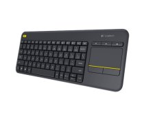 Logitech K400 Plus keyboard RF Wireless Dutch Black | 920-007145 | 5099206059429 | PERLOGKLA0113