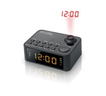 Radiobudzik Muse Muse Clock radio M-178P Black, 0.9 inch amber LED, with dimmer | M-178P | 3700460203320