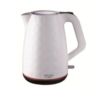 Adler AD 1277 W electric kettle 1.7 L 2200 W White | AD 1277 w | 5902934831239 | AGDADLCZE0079
