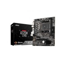 MSI A520M-A PRO Socket AM4 | A520M-A PRO AM4 2DDR4 | 4719072749927 | PLYMISAM40085