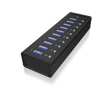 HUB USB Icy Box 10x USB-A 3.0 (IB-AC6110) | IB-AC6110 | 4250078160441