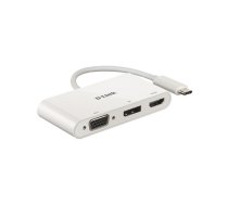 /replikator D-Link DUB-V310 3-in-1 USB-C to HDMI/VGA/DisplayPort | DUB-V310 | 0790069450457 | 158939