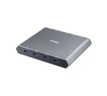 Aten Przełšcznik 2-Port 4K DP USB-C KVM Dock Switch with Power | US3311 | 4710469342806