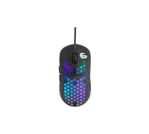Gembird przewodowa RAGNAR RX400 laserowa RGB 7200 DPI | MUSG-RAGNAR-RX400 | 8716309121309
