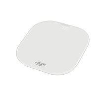 łazienkowa Adler Adler Bathroom Scale | AD 8188 | Maximum weight (capacity) 180 kg | Accuracy 100 g | White | AD 8188 | 5905575903464