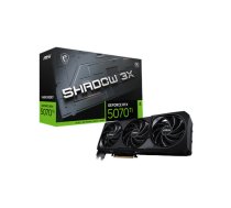 MSI GeForce RTX 5070 Ti 16G SHADOW 3X OC NVIDIA 16 GB GDDR7 BULK | RTX 5070 Ti 16G SHADOW 3X OC | 4711377352079 | VGAMISNVDM265