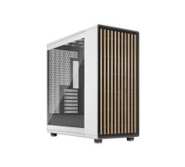 Fractal Design Computer Case | North XL | Chalk White TG Clear | ATX | FD-C-NOR1X-06 | 7340172709473