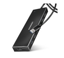 AXAGON Seven-port USB 3.2 Gen 1 hub with charging support. Connector for external power supply. USB-A cable 1 m. | HUE-F7A | 8595247907035