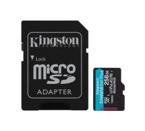 KINGSTON Kingston 256GB microSDXC Canvas Go Plus Gen4 200MB/s A2 U3 V30 Card + | SDCG4/256GB | 740617347999