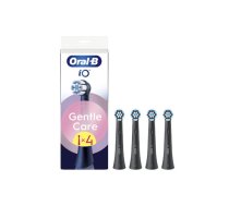 Braun SBF-4 Oral-B GentleCare zobu birstes uzgaļi, melni, 4 gab. iO RB SBF-4 | iO RB SBF-4 | 8700216199346