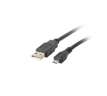 Lanberg | USB Micro (M) to USB-A (M) 2.0 Cable | CA-USBM-10CC-0018-BK | CA-USBM-10CC-0018-BK | 5901969413687
