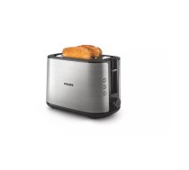 Philips Viva Collection HD2650/90 toaster 2 slice(s) 950 W Black, Stainless steel | HD2650/90 | 8710103907015 | AGDPHITOS0033