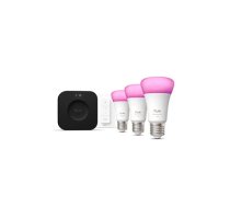 Philips Hue Bridge Pro + 3 x E27 + Dimmer switch | 929003853503 | 8720169374508
