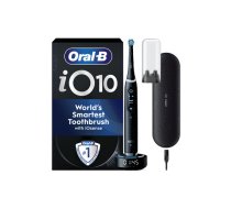 Oral-B Electric Toothbrush | iO10 Series | Rechargeable | For adults | Number of brush heads included 1 | Number of teeth brushing modes 7 | Cosmic Black Booster | iO10 Cosmic Black | 8700216868631