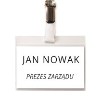 3L Identyfikatory 3L 74x104mm (+wkładki) z kli(50) | 11131 3L | 5701193026642