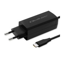 Qoltec 90W GaN charger 5V 20V 3A 4.5A USB C 3.1 | 52420 | 5901878524207 | AZQOLUL00052420