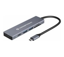 AV Conceptronic CONCEPTRONIC Dock USB-C->HDMI,2xUSB3.0,SD,100W PD   0.12m gr | DONN23G  | 4015867234075