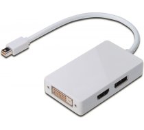 AV Digitus DisplayPort Mini - DisplayPort - HDMI - DVI  (AK-340509-002-W) | AK340509002W  | 4016032292555