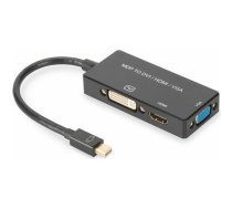 AV Digitus DisplayPort Mini - HDMI - D-Sub (VGA) - DVI-I  (AK-340419-002-S) | AK-340419-002-S  | 4016032433804