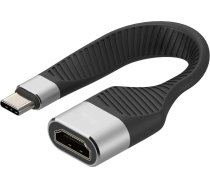 AV Techly Techly USB C auf HDMI Buchse A flex  | ICOC-USBC-FL-HD4K  | 8059018367935