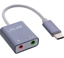 USB InLine USB-C - Jack 3.5mm x2 (33051F) | 33051F | 4043718340811