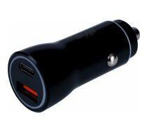 Akyga AKYGA Car charger 12/24V AK-CH-16 36W USB-A + USB-C PD Quick Charge 3.0 5-12V / 1.5-3A black | AK-CH-16  | 5901720137159