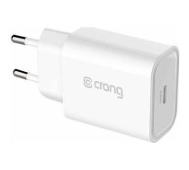 Crong Travel Charger 1x USB-C 3 A (CRG-TUSBC20-WHI) | CRG-TUSBC20-WHI  | 5907731987202