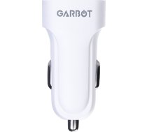Garbot Garbot Grab&Go Dual USB Car Charger 10W White | C-05-10201  | 5714590003802