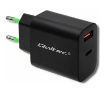 Qoltec 1x USB-A 1x USB-C 3 A (51713) | 51713 | 5901878517131