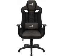 Aerocool EARL AeroSuede Universal gaming chair Black | AEROAC-180EARL-BK  | 4710562751291 | GAMAERFOT0030