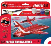 Airfix Airfix Starter Set - Red Arrows Hawk | A55002  | 5055286680779