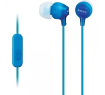 SONY in-ear austiņas  (zilas) MDR-EX15APLI | MDR-EX15APLI  | 4905524946727