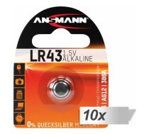 Ansmann  LR43 10  | nocode-10678336