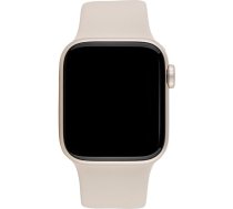 Apple Watch SE GPS 44mm Alu Starlight Sport Armband S/M | MRE43QF/A  | 0195949004193 | 831455