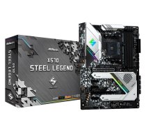Asrock X570 Steel Legend AMD X570 Socket AM4 ATX | X570 STEEL LEGEND  | 4717677338904 | PLYASRAM40028