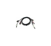 Aten Kable KVM, 1.8m,  (2L-7D02UH) | 2L-7D02UH  | 672792180163