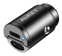 AUKEY CC-A4 mobile device charger Black Auto | CC-A4 SUPERMINI  | 631390543046 | EIAAUKAZS0018