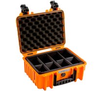 B&W Outdoor Case Type 3000 orange  Facheinteilung | 3000/O/RPD  | 4031541738776 | 711265