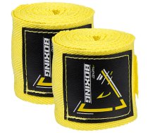 Boxing hand wraps AVENTO 41BI 2,5m Yellow | 552SC41BI00GEE  | 8716404325497 | 41BI