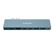 CANYON hub DS-8 8in1 Thunderbolt 4k Space Grey | CNS-TDS08DG | 5291485006136