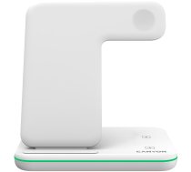 CANYON  wireless charger WS-303 15W 3in1 White | CNS-WCS303W  | 5291485008178