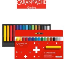 Caran d`Arche  woskowe CARAN D'ACHE Swisscolor, owe , 15  | CD7002-815  | 7630002343404