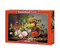 CASTORLAND Puzzle 2000 "Still Life with Flowers and Fruit Basket" GXP-620369 | GXP-620369  | 5904438200658