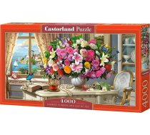 CASTORLAND Puzzle 4000 "Summer Flowers and Cup of Tea" 298927 | 298927  | 5904438400263