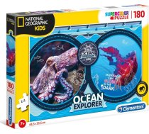 Clementoni Puzzle 180  National Geographic Kids Ocean Expeditio | GXP-725404  | 8005125292059