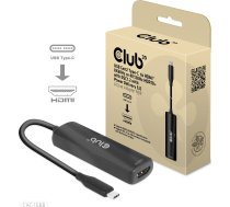 Club 3D Club3D Adaptér USB-CHDMI 8K60Hz/4K120Hz, Active  M/F, PD 3.0, HDR10+ a DSC 1.2 | CAC-1588  | 8719214472610
